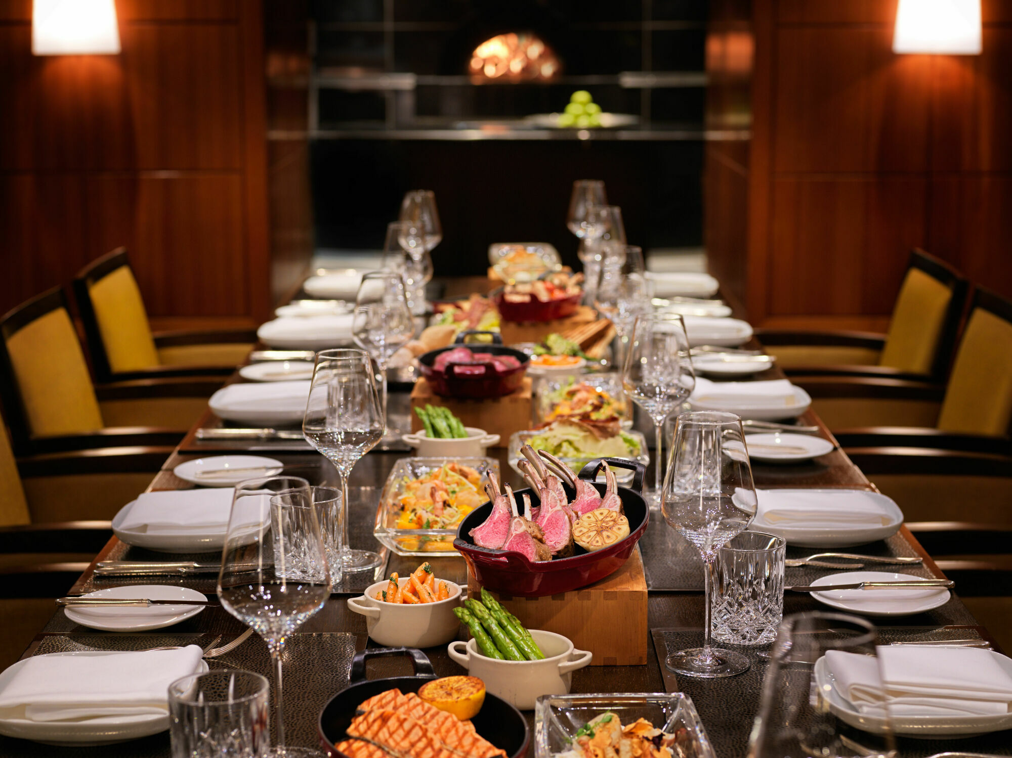 متنزه حياة هامبورغ المظهر الخارجي الصورة A table set for a meal